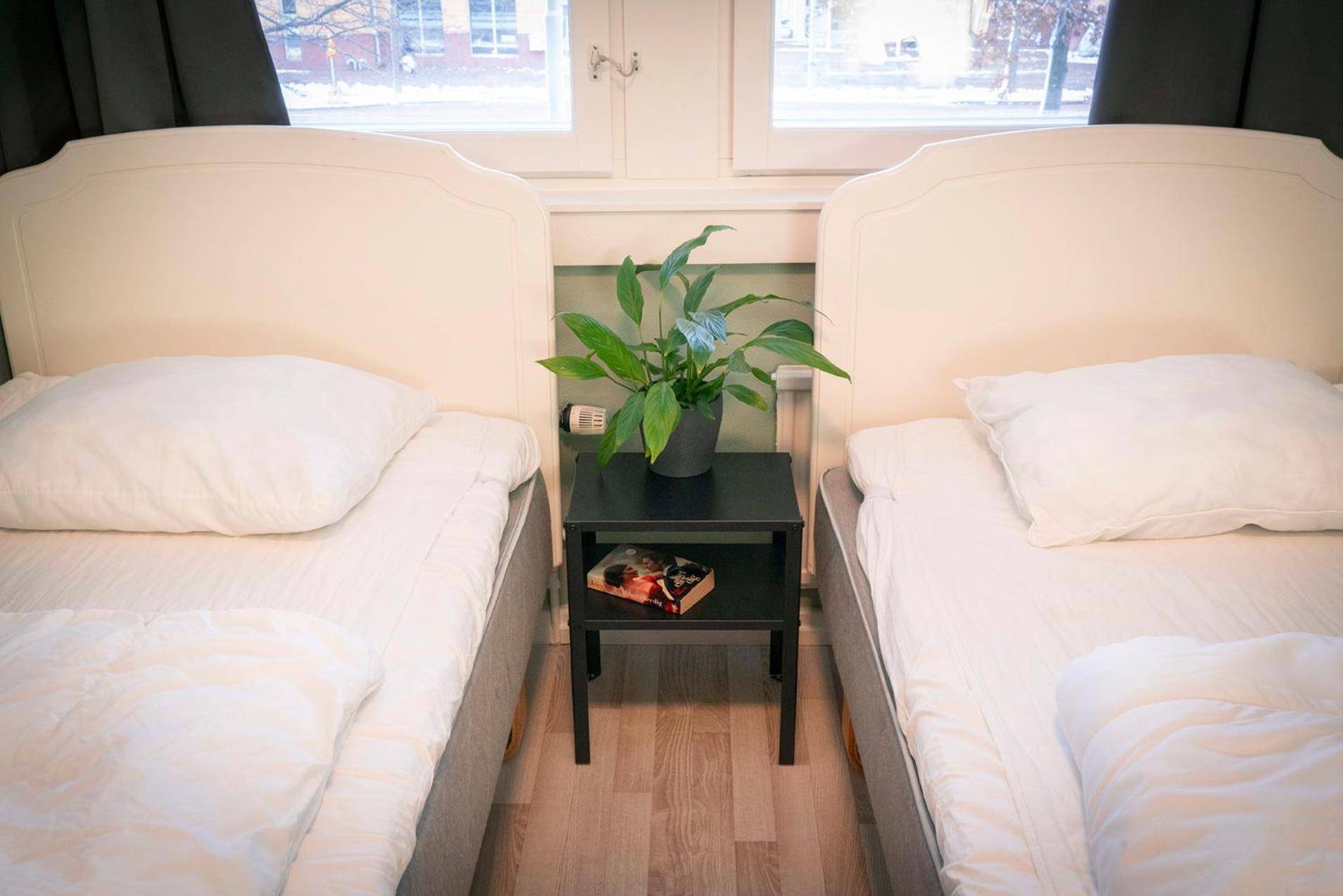 Dreibettzimmer mit Gemeinschaftsbad